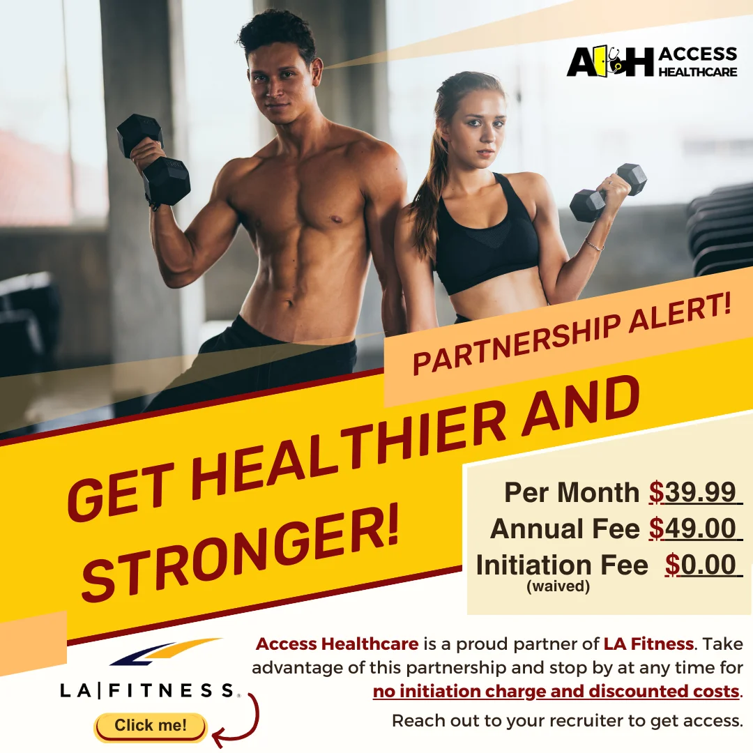 Access Healthcare LA Fitness Partnership